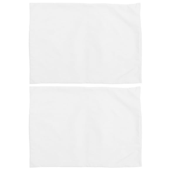 LOLIPPYY 2Pcs Small Pillow Cover White Versatile Envelope Closure Comfortable Travel Pillowcase