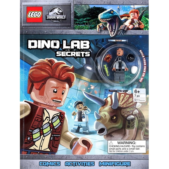 Pre-Owned Lego Jurassic World: Dino Lab Secrets (Paperback) 0794448151 9780794448158