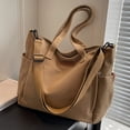 thumbnail image 3 of Bolso De Mujer Bolso de viaje de lona Bolso informal para axilas Correa ajustable Simple para deportes al aire libre, 3 of 8
