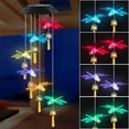 thumbnail image 2 of campanas de viento solares, regalo para todos los padres, padrastro, abuelo, esposo, mamá, abuela, mujer, tía, perfecto para decoración de patio, decoración de patio solar para Navidad, 2 of 5