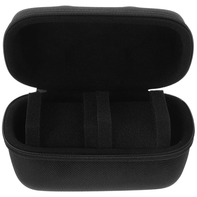 Travel Watch Case 2-slot Watch Box Portable Watch Carrying Case Mechanical Watch Storage Box for Men