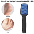 thumbnail image 2 of Unique Bargains Foot File Removes Dead Skin Pedicure Foot Scrubber Dead Skin Remover ABS Black, 2 of 7