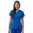 thumbnail image 1 of Adar Pro Scrubs For Women - Tailored Peplum Scrub Top, 1 of 6