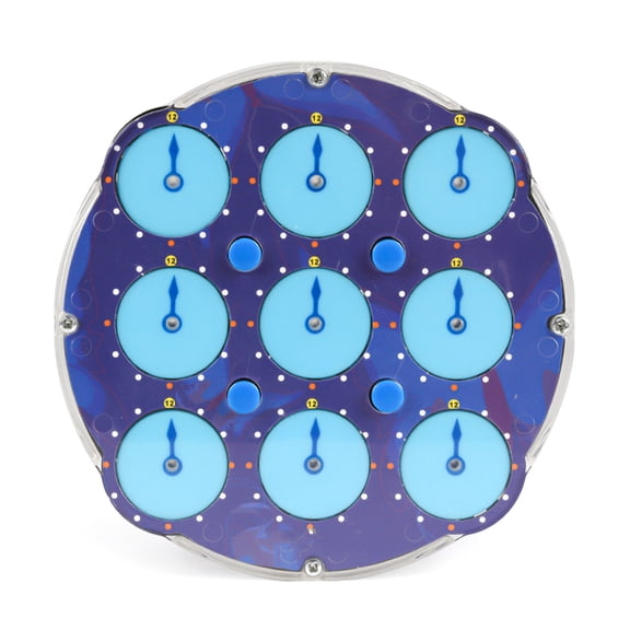 YROHGKPN Magnetic Positioning Clock Cube Profissional Intelligence Gear