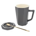 thumbnail image 3 of Taza de cerámica Jadeshay minimalista multiusos para exteriores 400 ml, 3 of 8