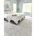 thumbnail image 4 of Rugs.com Arlo Collection Rug – 6' x 9' Sandy Beige Medium Rug Perfect For Bedrooms, Dining Rooms, Living Rooms, 4 of 9