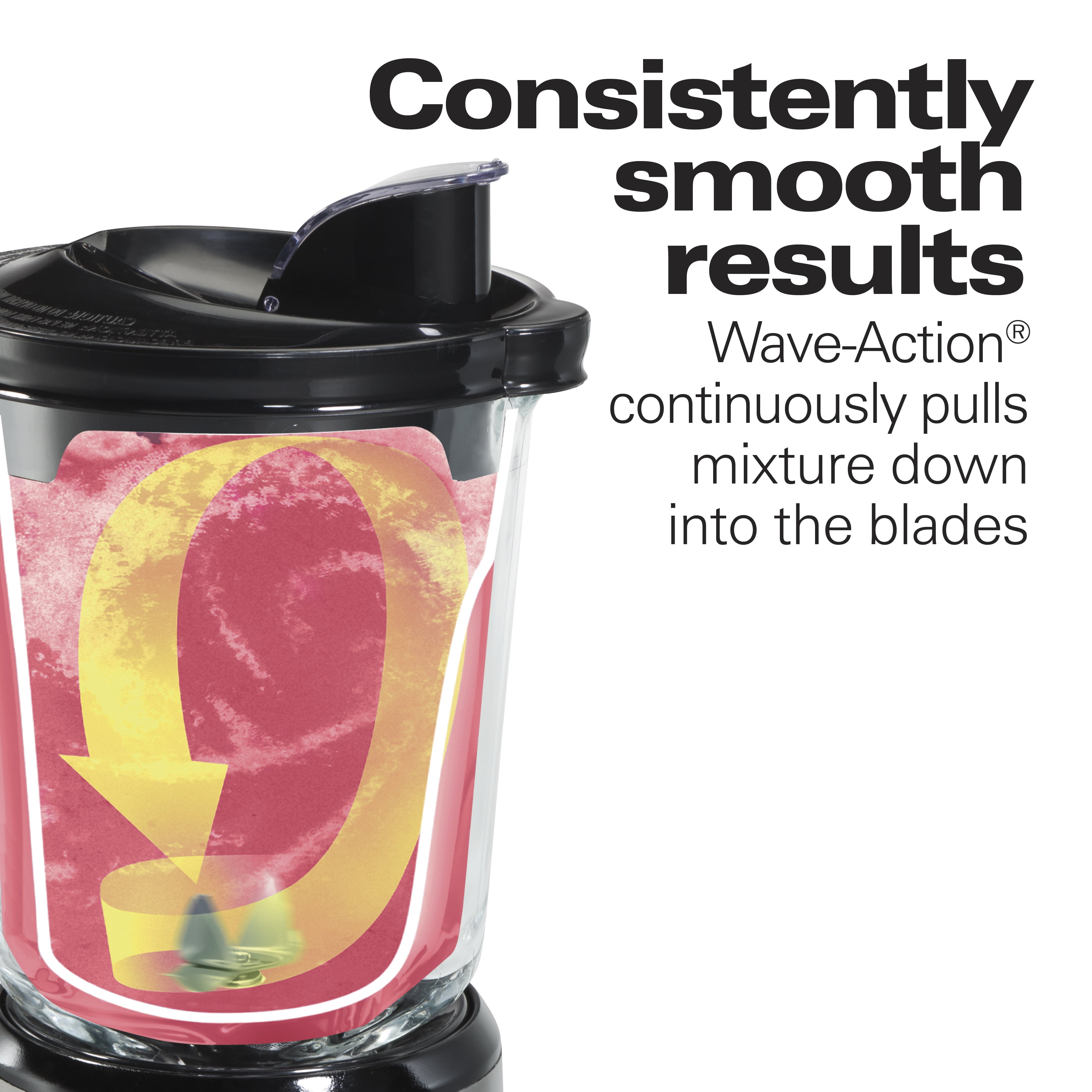 Wave Action Blender Glass Pitcher 40oz With Lid NEW BJ