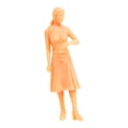 thumbnail image 1 of Figurines 1/64 Non Peintes en Résine Réaliste Personnage Miniatures pour Femme, 1 of 8