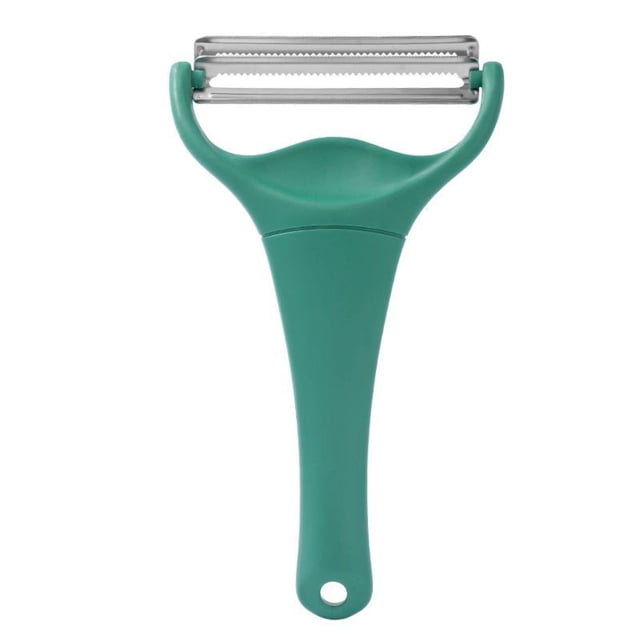 Under 10 Shaver Cabbage Peeler and Shredder with Non Slip Handle 2 Sharp for Vegetable Peeling Kitchen Dark Green