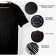 thumbnail image 3 of Camisetas Negra De Patinetas Enlazadas De Alfa Hombre, 3 of 4