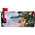 thumbnail image 5 of Coolnut Mailbox Covers Magnetic Oversize Christmas Snow Blurred Sparking Seasonal Mail Wraps for Home Outdoor Decor, 25.4"x20.78", 5 of 5