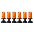 thumbnail image 2 of HEVIRGO 6 Pcs Flameless Candle Portable Safe Halloween Flickering Candles for Home Decor, 2 of 9