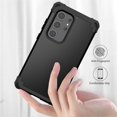 thumbnail image 7 of JTCASES for Samsung Galaxy S21 Ultra Case, Drop Resistant Corners, Wireless Charging, Heavy Duty Shockproof Hybrid Hard PC Bumper, Camera Protection, Skin-feel Anti-scratch Tough Cover, Black, 7 of 7