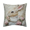thumbnail image 1 of Costeam High Quality Easter Faux Embroidery Pillowcase，Festive Cover for Sofa and Bedroom Use, 1 of 6