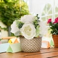 thumbnail image 4 of Houderco Realistic Silk Faux Peony Flower Ball for Wedding Table and Home Decor, 4 of 6