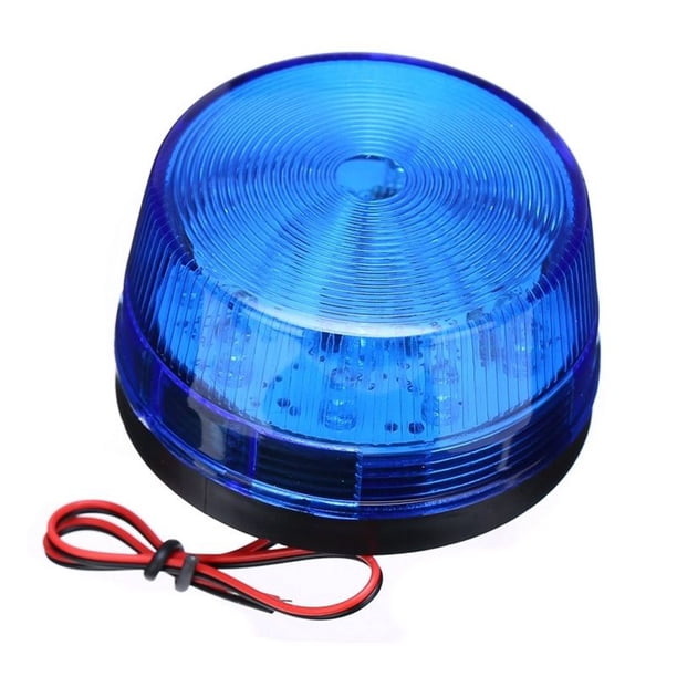 DC Indicador de alarma Señal estroboscópica Advertencia Sirena de advertencia Lámpara de luz intermitente LED 12V Advancent JJ9864-01