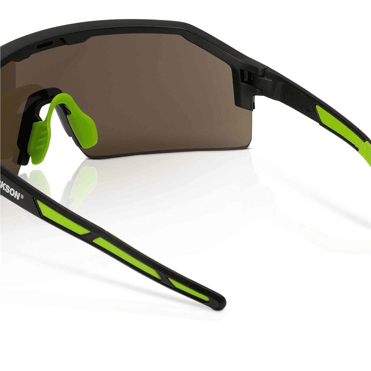 Jackson Safety Safety Glasses - MAXVIEW+ Series - Gold Mirror Lens - Black Frame - Hardcoat Anti-Scratch