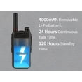 thumbnail image 5 of ETMY C65 4G Lte Poc Walkie Talkies, 2 Pack Nationwide Push-to-Talk Radios with Sim Cards, No Monthly Fee, Remote Activation Support for Work Teams, 5 of 6