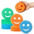 thumbnail image 1 of Juego de esponjas HAEHM Color (6 unidades), antiarañazos, para cocina y baño, 1 of 8