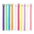 thumbnail image 2 of Lace Zipper,  10Pcs Practical Nylon Zipper, For Handicrafts Clothing Design, 2 of 8