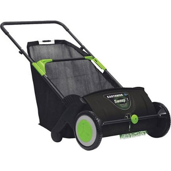 Great States LSW70021 21 in. Sweep-It Push Lawn Sweeper with 2.61 Bushel Collection Bag