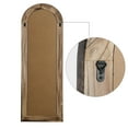 thumbnail image 4 of Solid Wood Full-Length Mirror 64"x21" for Living Room Bedroom, Brown, 4 of 6