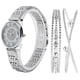 thumbnail image 4 of Conjunto de reloj NikouMX para mujer Plata Rosa Blanco, 4 of 8