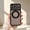 Black, variant on Magnetic Phone Case For iPhone 15 Pro,360° Rotatable Foldable Kickstand,Matte Skin-Feeling Translucent Back Design,Heavy Duty Shockproof Anti-fall Drop protection,Phone Case,Mint