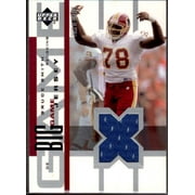 Bruce Smith Card 2002 UD Piece of History The Big Game Jerseys #BGJBS
