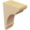 thumbnail image 5 of 2"W x 4"D x 6"H Classic Hughes Rough Cedar Woodgrain TimberThane Corbel, Primed Tan, 5 of 6