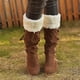 thumbnail image 5 of Después de lijar con borlas para mujer, botas altas, mangas, cuñas, botas de nieve Wmkox8yii  sa2755, 5 of 6