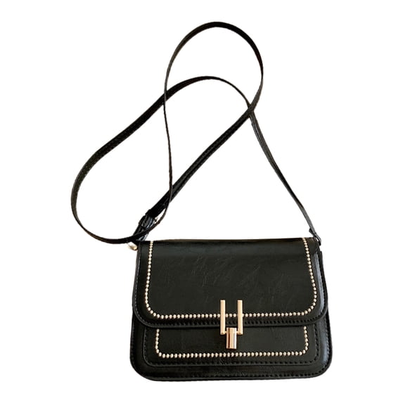 Small Shoulder Chain Bag Color Block Crossbody Purse Square Handbag for Women