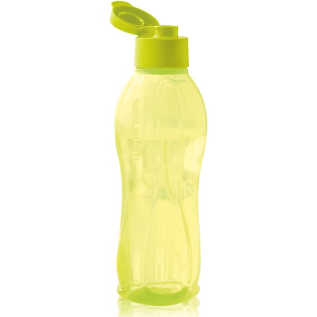 Tupperware: Botella hermética de agua EcoTwist de 1L. Color verde claro SHIRET Hogar
