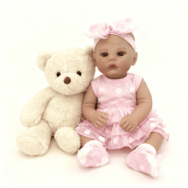 Dayoff Kids Lifelike Reborn Baby Dolls - 18 Inch Realistic Baby Doll (No Accessories) For Kids Age 3+