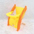 thumbnail image 4 of 2 Piezas de Plástico 1/6 Articuladas Silla de Comedor con Coche Mecedora, Juguetes para de Imitación Muebles para Accesorios CUTICAT  Coche balancín de muñeca, 4 of 8