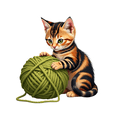 thumbnail image 4 of Cartoon Cat Theme Stickers, Waterproof Cat Theme Sticker for Water Bottle Laptop Phone Cases Planner Skateboard Luggage Helmet Party Favor Decor, Ideal for Adults Teens Teacher Rewards, 4 of 9