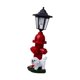 thumbnail image 4 of Figuras de perros Luces solares de iluminación de paisaje, regalo , decoración de jardín de escultura de resina linda única para patio de casa, 4 of 8