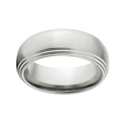 LUXURIEN 8mm Custom Stainless Steel Ring