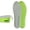 3.5cm, variant on Full-Length Height Increase Insoles, 1.38-Inch Lift, EU Size 41-42, Deep U-Shaped Heel Cup, PU and Mesh Fabric, Gray and Green