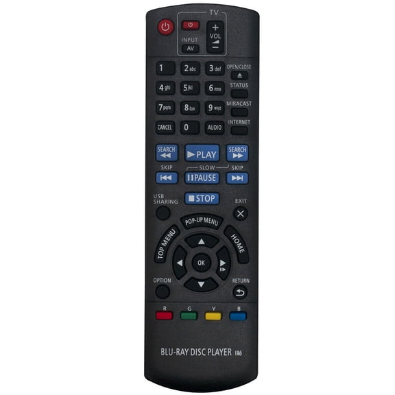 N2QAYB000959 Replace Remote Control for Panasonic Blu-ray Player DMP-BDT270GC
