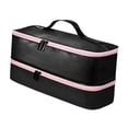 thumbnail image 2 of Bolsa de viaje para herramientas de cabello Yuyangstore doble capa organizador de peinado, 2 of 8