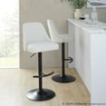 thumbnail image 5 of LumiSource Studded Marcel Adjustable Barstool - Set of  2, 5 of 11
