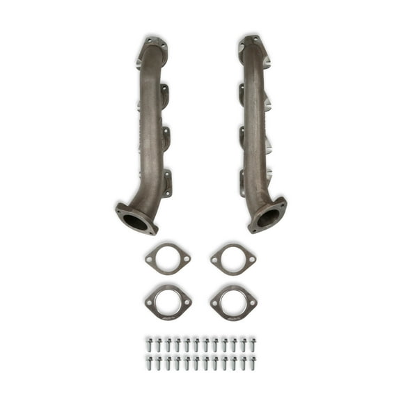 Hooker Blackheart BHS558 Gen III Hemi® Swap Cast-Iron Exhaust Manifolds - Natural Finish