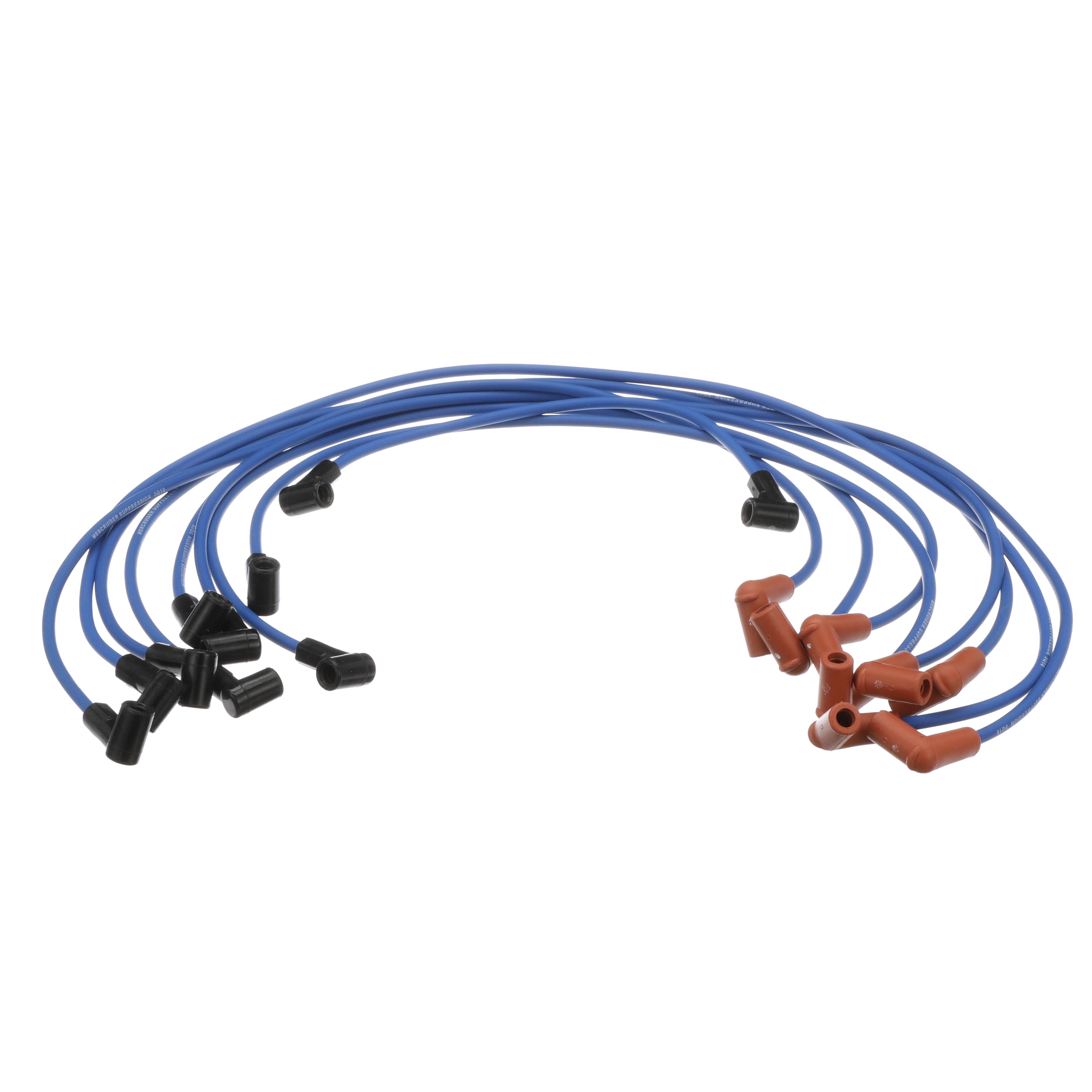 Photo 1 of Quicksilver 847701Q17 Spark Plug Wire Kit Blue Wires