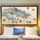 thumbnail image 4 of Removable DIY Green Bamboo and Flying Birds Wall Decals Creative 3D TV Sofa Background, 4 of 4