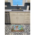 thumbnail image 3 of Carolines Treasures CK1275RUG Jack Russell Terrier No. 2 Spring Machine Washable Memory Foam Mat, 3 of 4