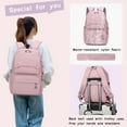 thumbnail image 4 of Teen Backpack, Multi-pocket Large Backpack,College Aesthetic Laptop Bookbag,Outdoor Backpack,Waterproof Backpack,Black, 4 of 7