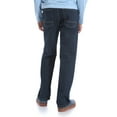 thumbnail image 3 of Wrangler Boys' 4-16 & Husky Straight Fit Jeans, Sizes 4-16 & Husky, 3 of 7