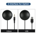 thumbnail image 3 of Graflsoa 360° Omnidirectional Desktop Microphone with 3.5mm Interface for Clear Long-Distance Conference Calls and PC/Laptop Use, 3 of 6