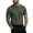 Army Green, variant on Knit Cotton T Shirts Men Short Sleeve Button Down Henley Shirts Summer Stretchy Comfy Athletic Workout Basic Tops Pink XXXL